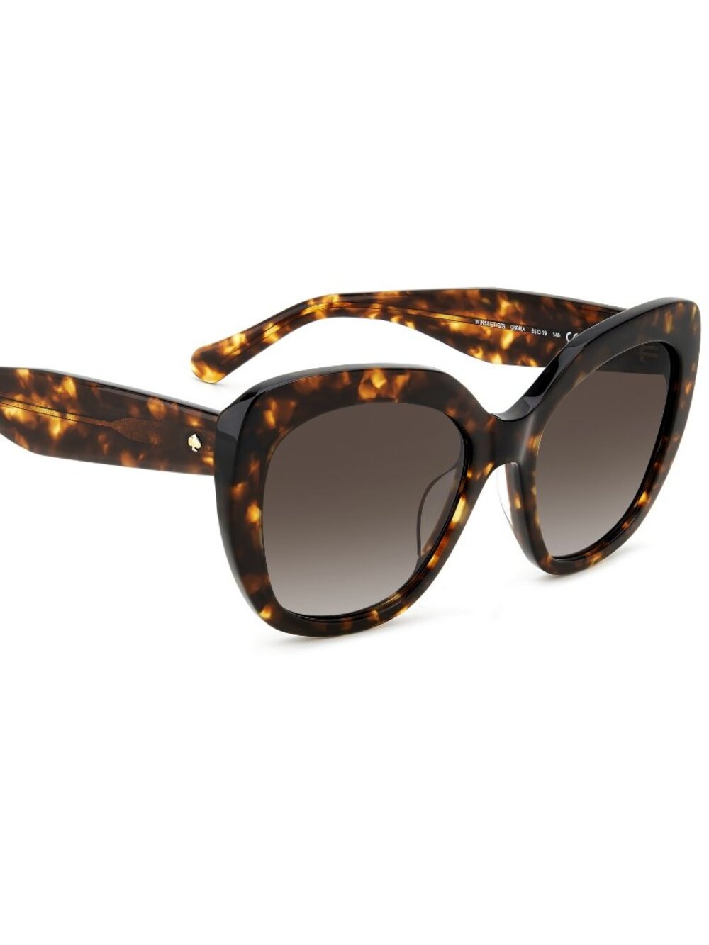 KATE SPADE WINSLET/G/S 0086HA HAVANA BROWN GRADIENT AUTHENTIC SUNGLASSES - Picture 4 of 6